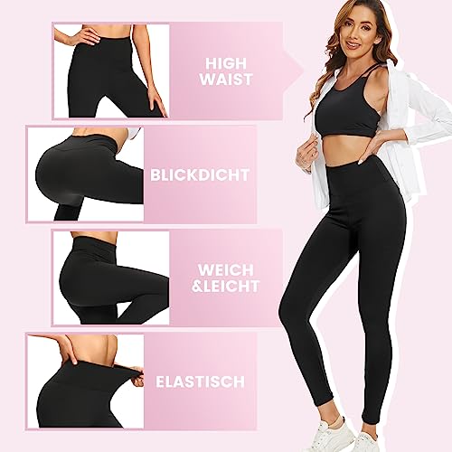 ddobb-leggings-damen-high-waist-blickdicht-k-nigsblau-s-m image 8