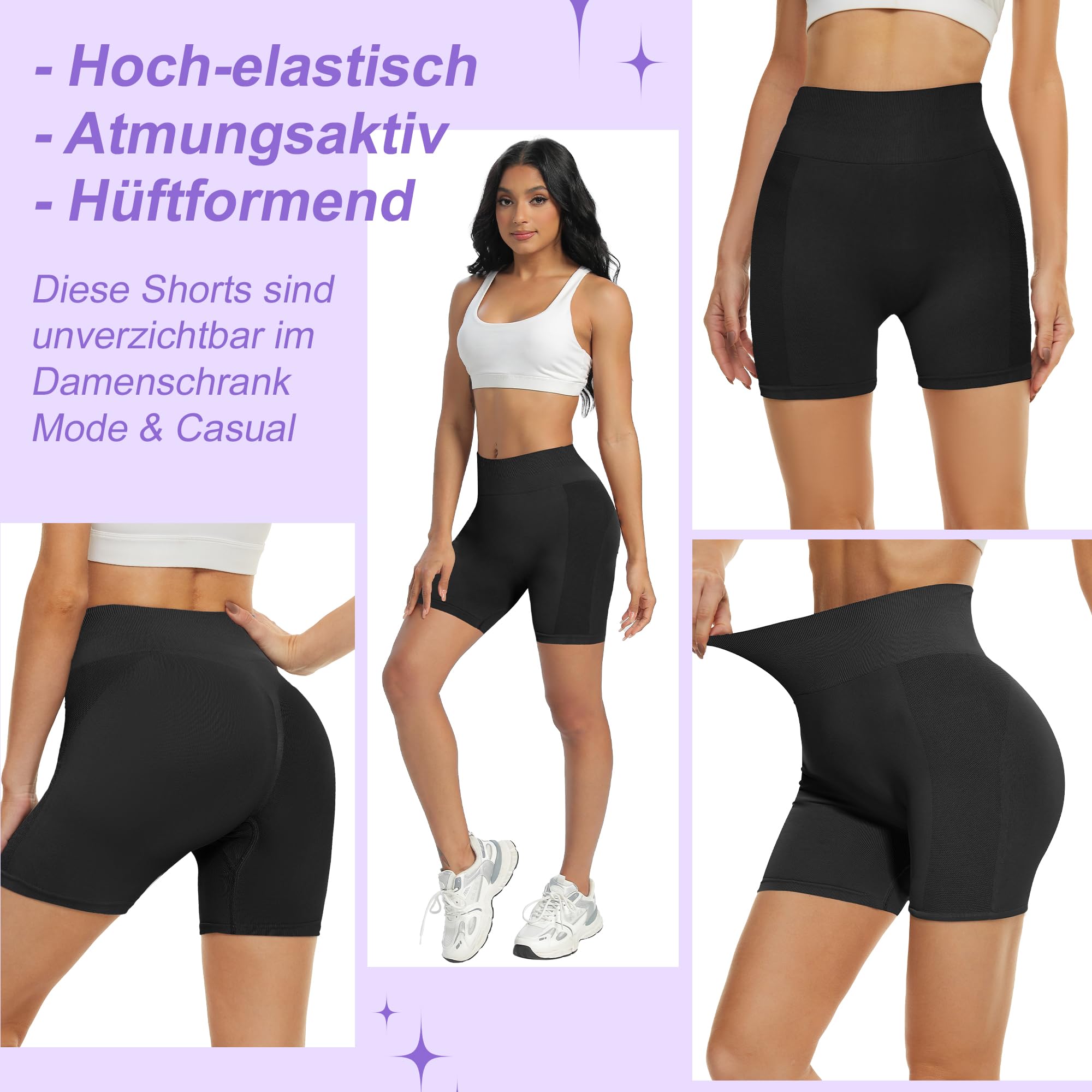 ddobb-gym-shorts-damen-scrunch-butt-high-waist-sportshorts-nahtlos image 3