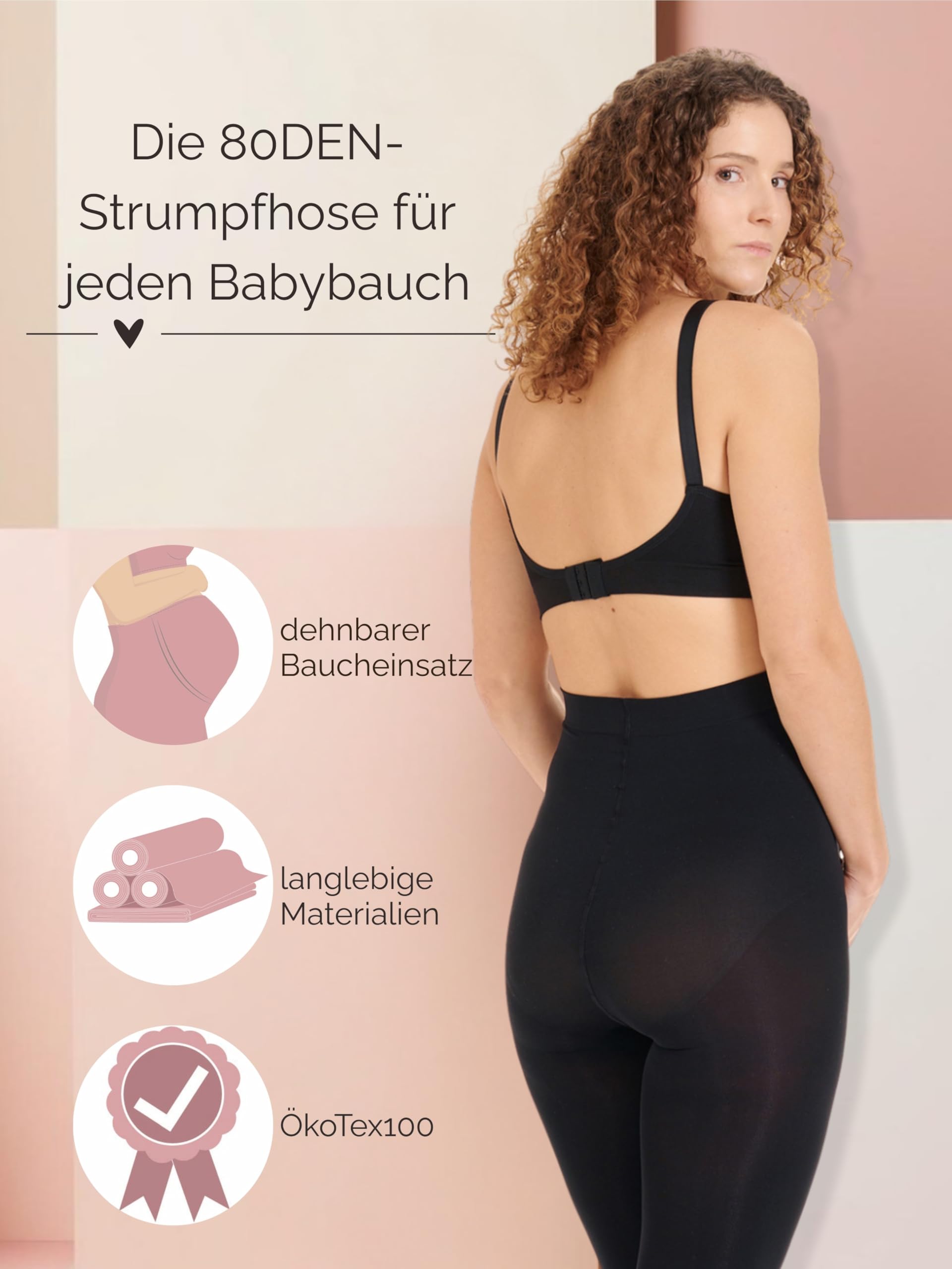 herzmutter-umstandsstrumpfhose-1300-80-den-blickdicht-matt-schwarz image 3