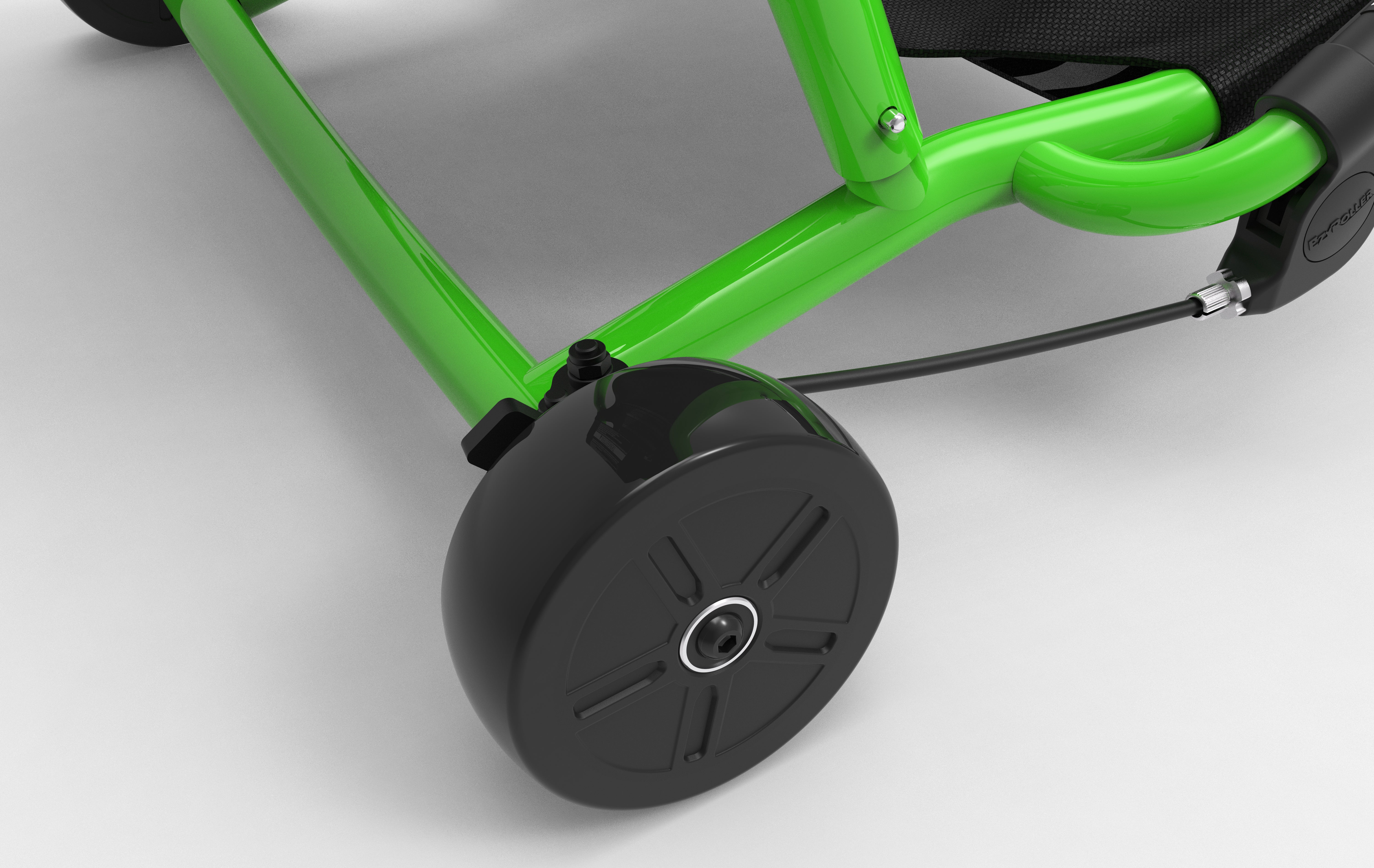ezyroller-pro-x-dreirad-lime-green-f-r-teens-und-erwachsene image 3