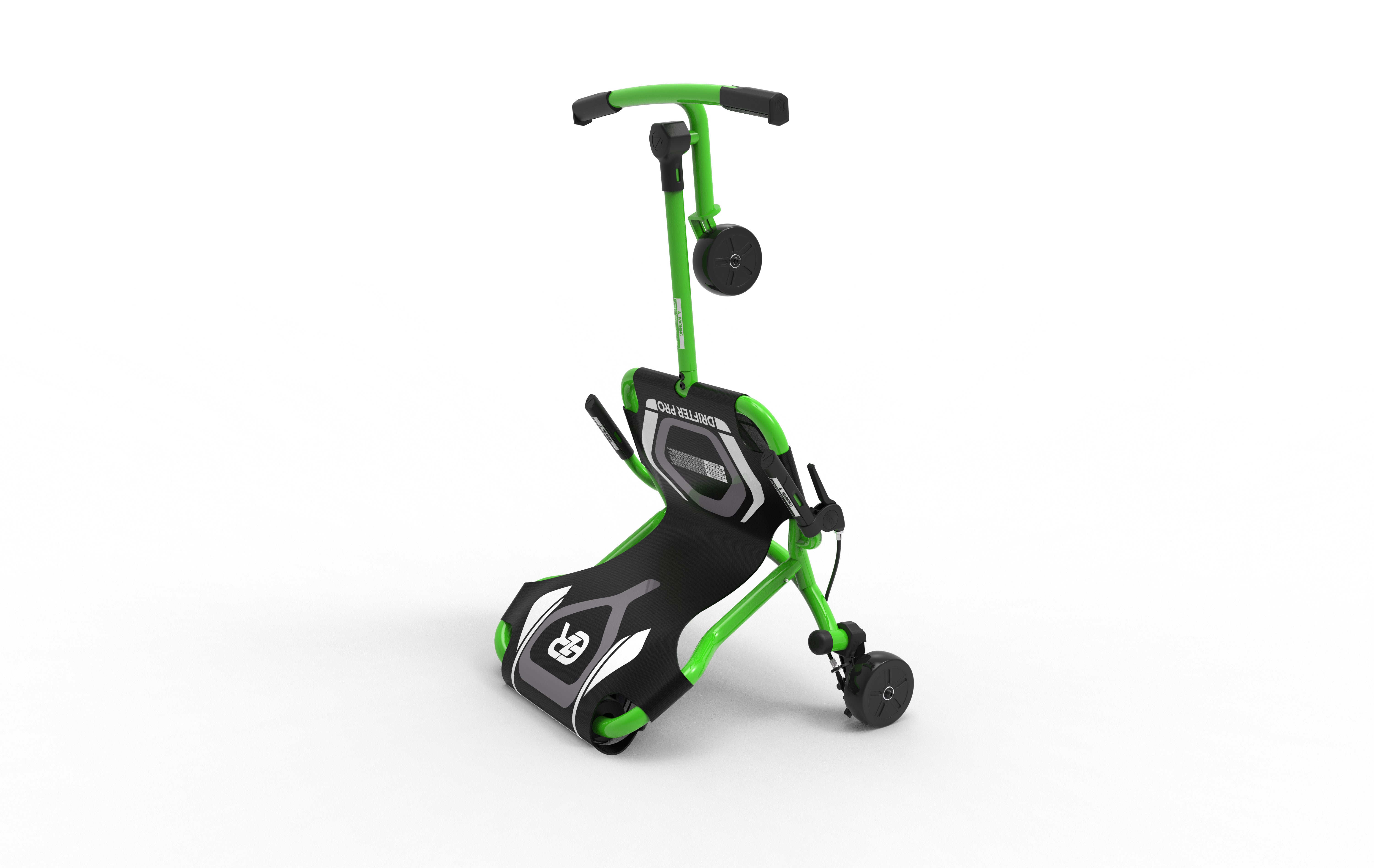 ezyroller-drifter-pro-x-lime-green-drift-kart-xl image 7
