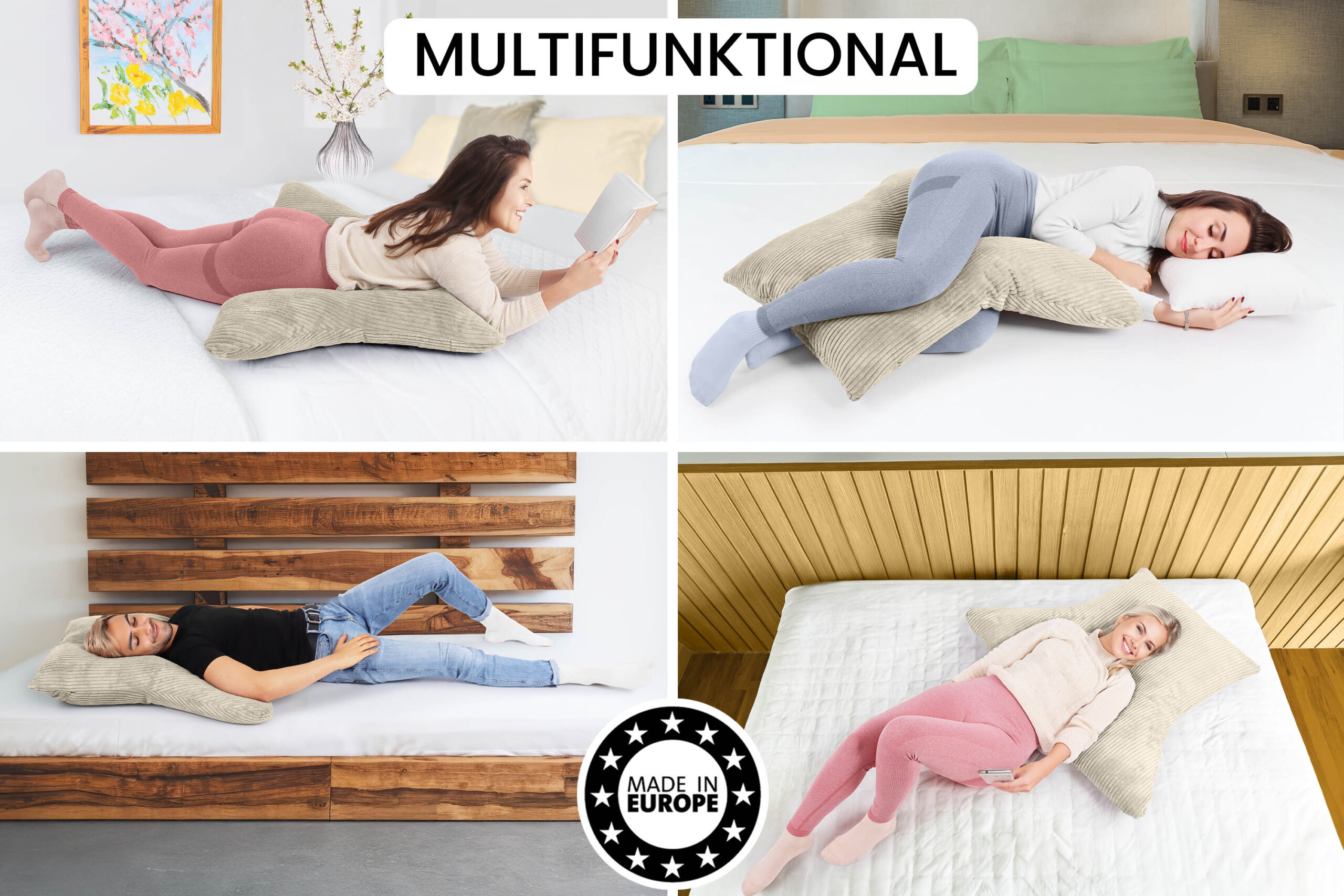 amilian-seitenschl-ferkissen-xxl-multifunktionskissen-stillkissen-f-r-bett-und-s image 2