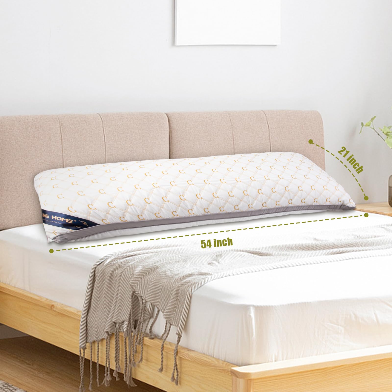 chilling-home-seitenschl-ferkissen-137-x-53-cm-schwangerschafts-stillkissen-wei- image 6