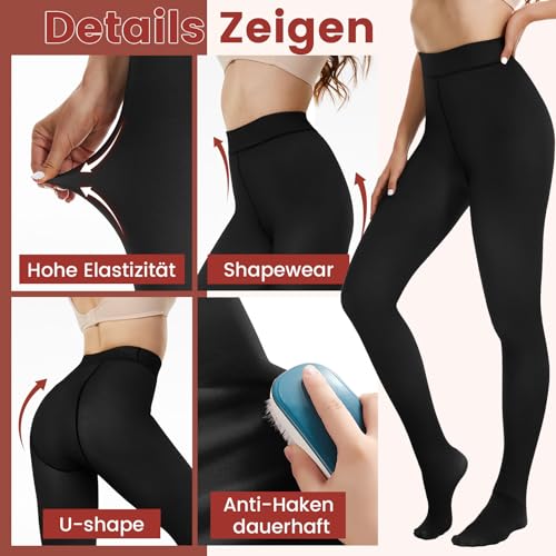 ddobb-thermo-strumpfhose-damen-winter-fleece-2er-pack image 7