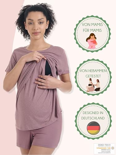 herzmutter-still-schlafanzug-kurz-2550-2650-stillpyjama-set-oekotex image 8