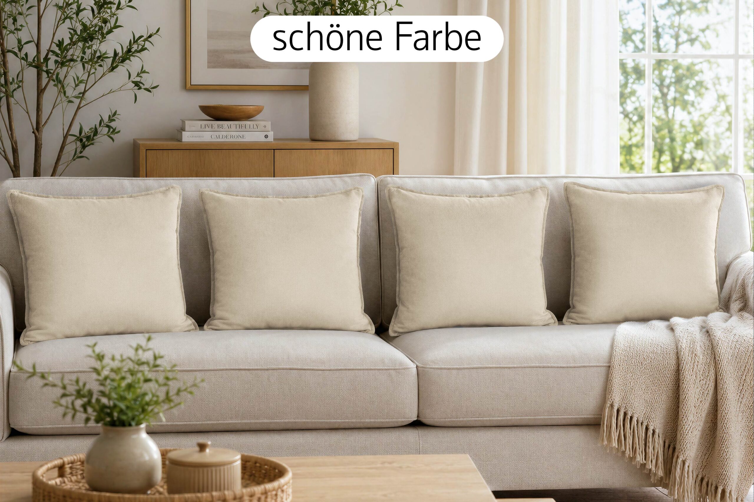 amilian-dekokissen-4er-set-mit-f-llung-40-50-cm-sofakissen-mit-rei-verschluss image 4